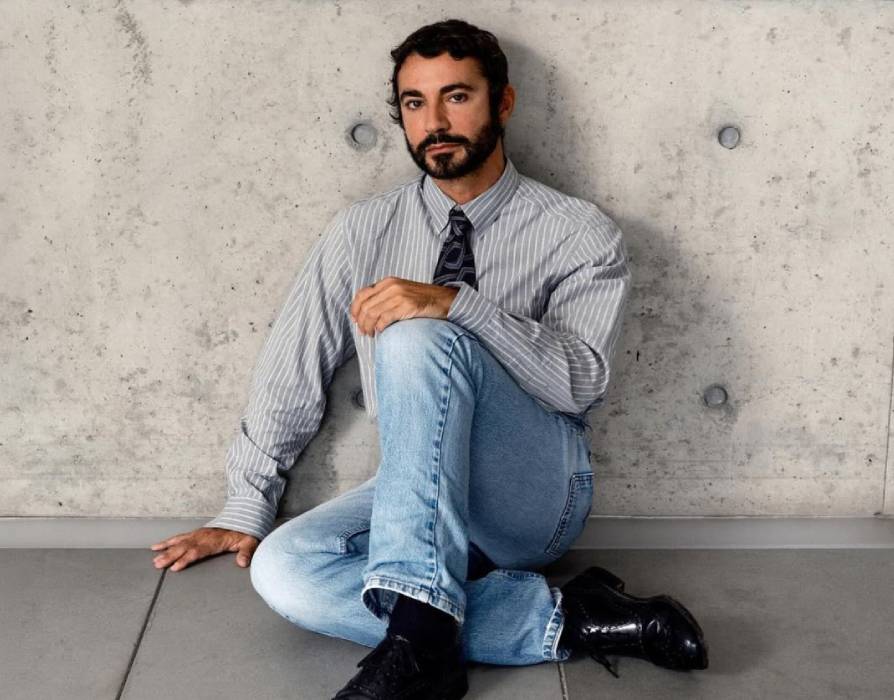Foto de Dario Vitale que assumiu a Armani.